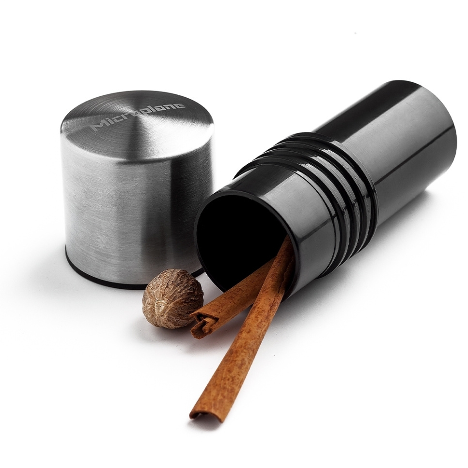Moulin à épices avec rangement, 2en1 - Microplane