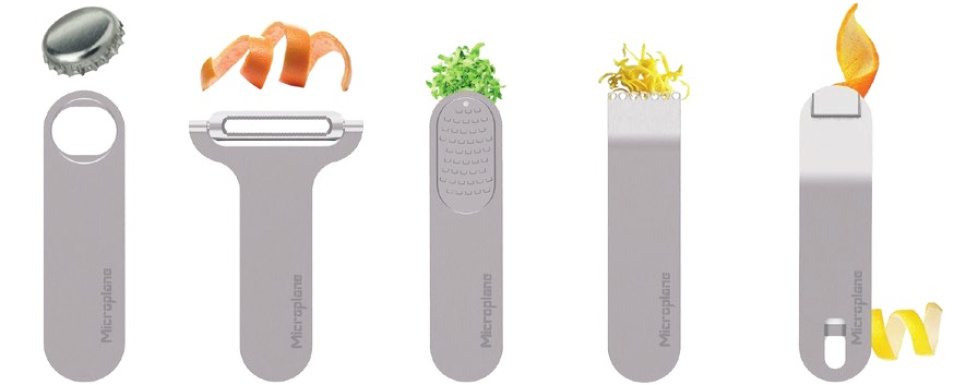 Outils de bar, Style Line, Noyer - Microplane
