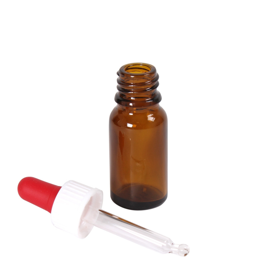 Flacon compte-gouttes brun avec pipette en verre, 10 ml dans le groupe Cocktails et Vin / Équipement à cocktail / Autre équipement à cocktail l\'adresse The Kitchen Lab (2182-28999)
