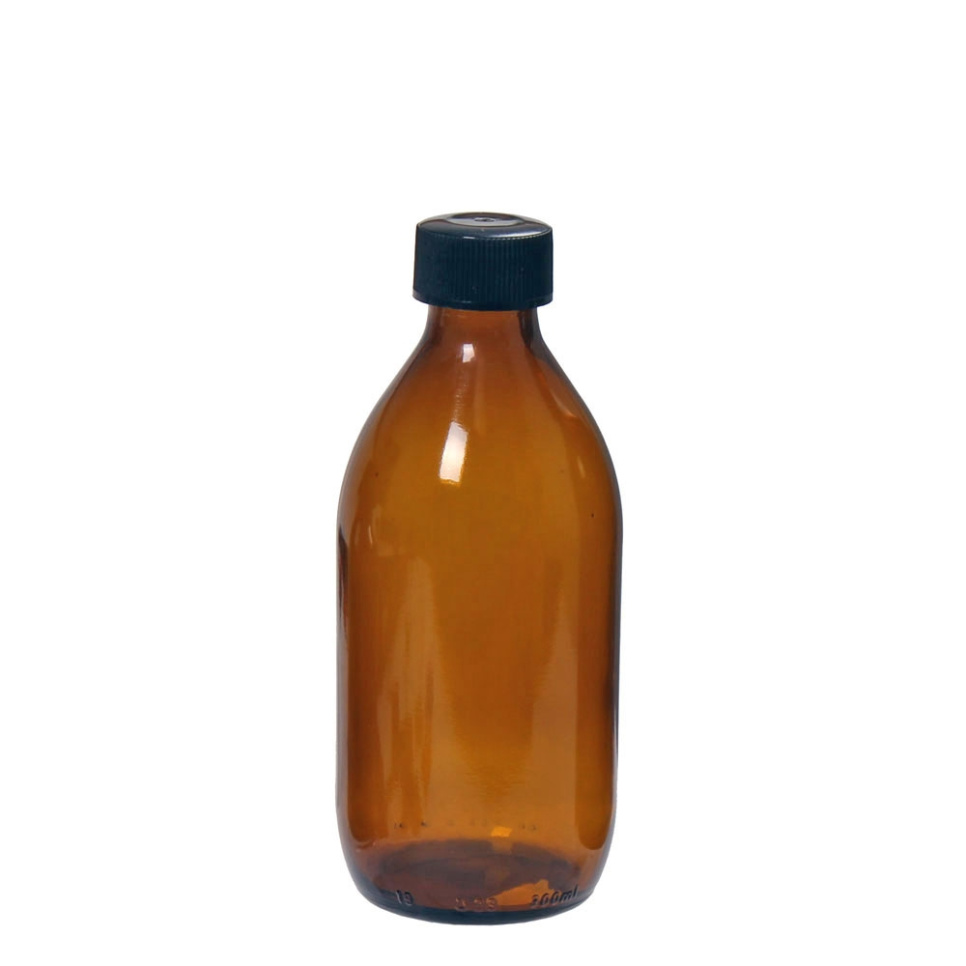 Bouteille en verre brun avec bouchon à vis, 300 ml dans le groupe Cuisine / Ustensiles de cuisine / Bouteilles et bocaux l\'adresse The Kitchen Lab (2182-29002)