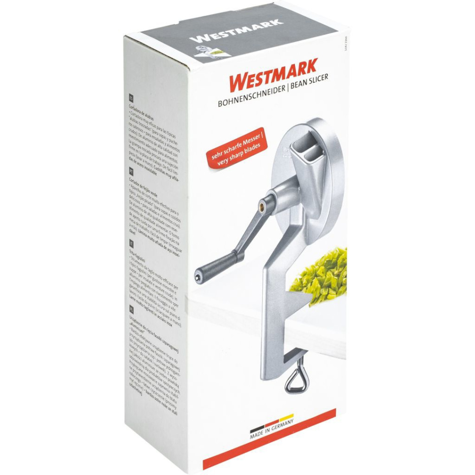 Trancheur de haricots en aluminium, modèle de table - Westmark
