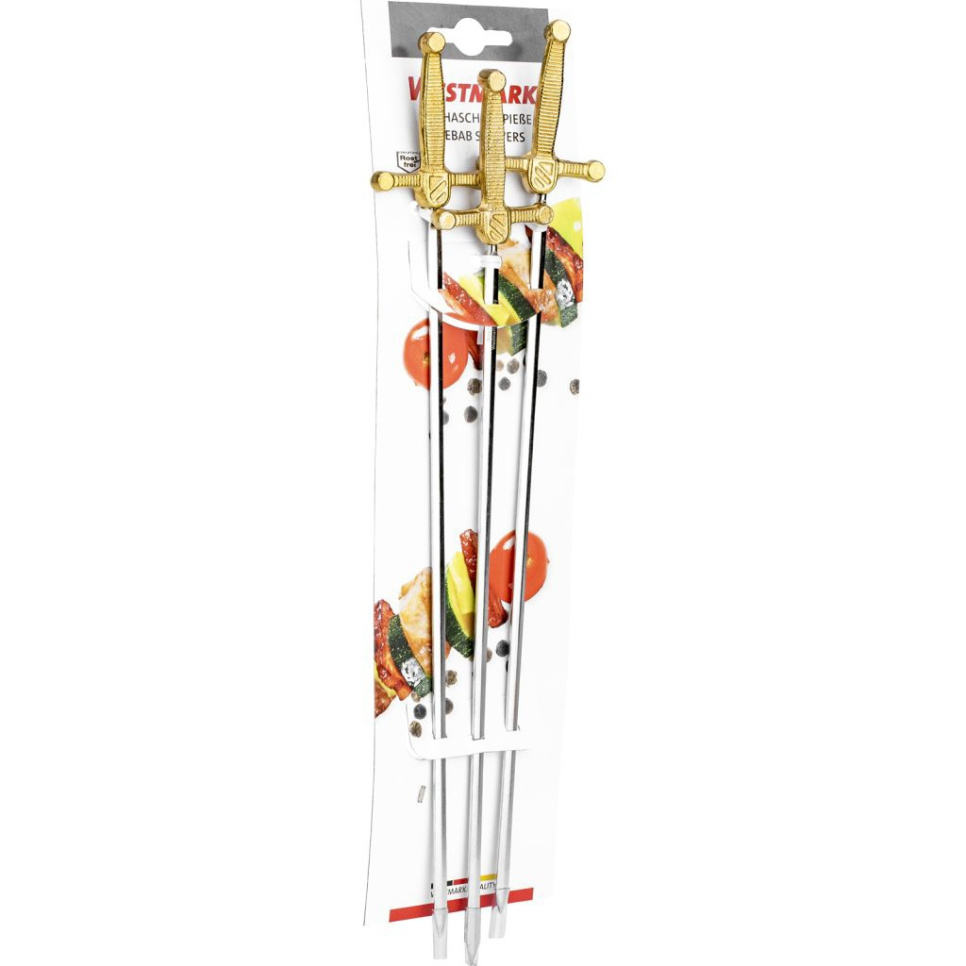 Épée pour brochettes de shish kebab, 32 cm, paquet de 3 - Westmark