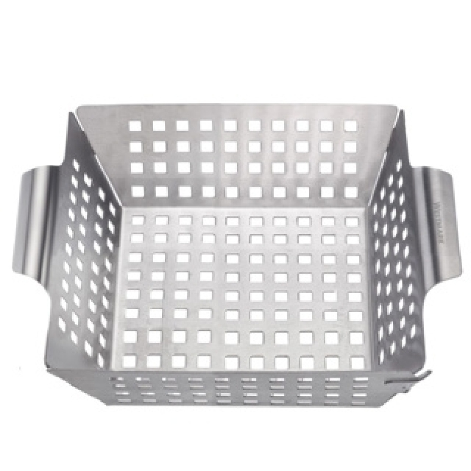 Panier à grillades perforé en acier inoxydable, 21,5 x 26,5 cm - Westmark dans le groupe Barbecues, plaques de cuisson et Fours / Autres accessoires pour barbecue / Barbecue grill l\'adresse The Kitchen Lab (2190-32121)