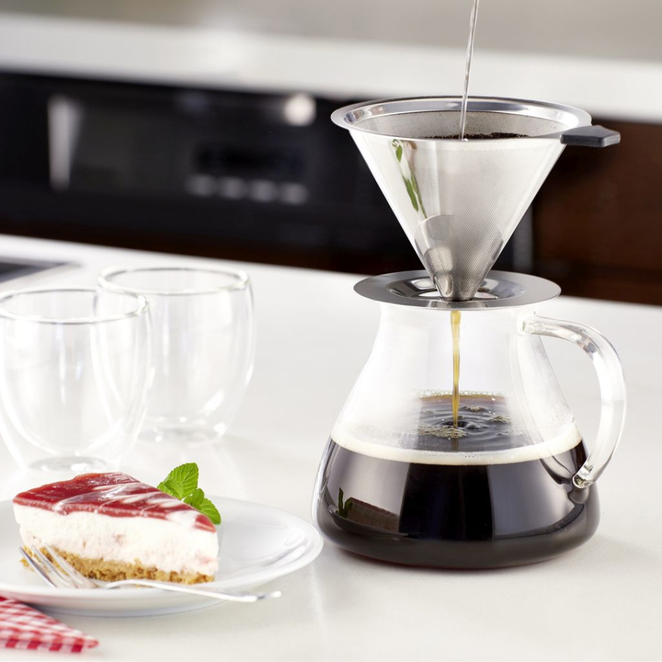 Cafetière manuelle avec filtre permanent - Westmark