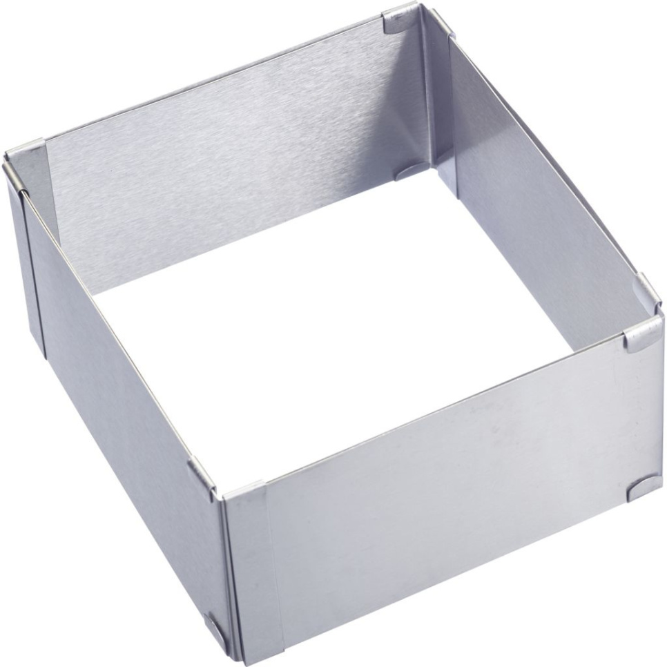 Anneau d\'arrêt carré réglable, 8 cm - Westmark