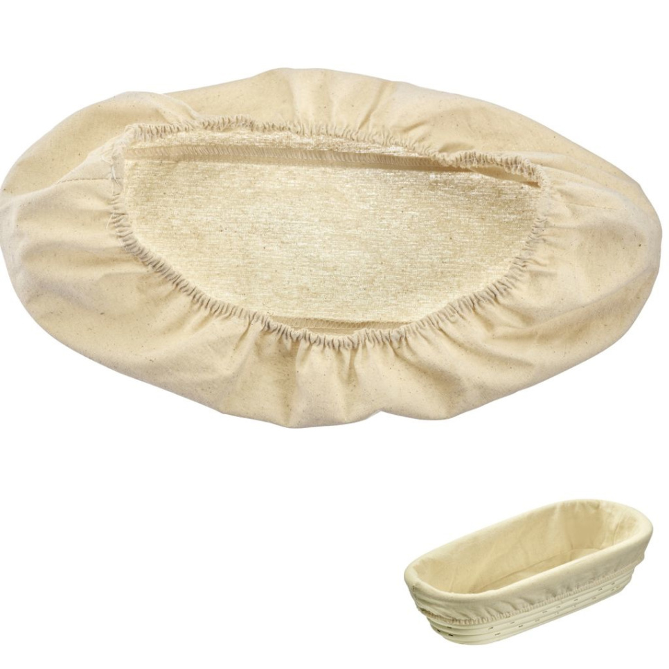 Tissu de coton pour panier de fermentation oblong, 1500 - 2000 g - Westmark