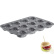 Moule à pâtisserie perforé pour mini-pains à hamburger, antiadhésif - Westmark