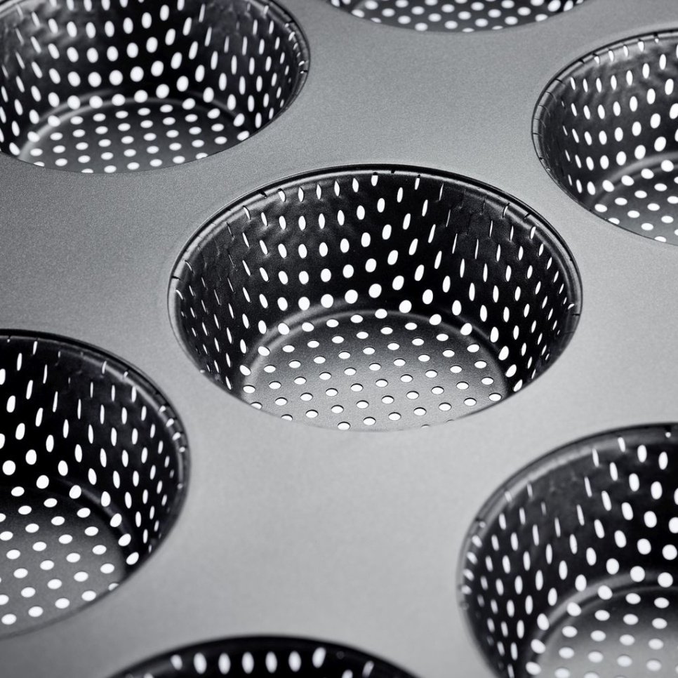 Moule à pâtisserie perforé pour mini-pains à hamburger, antiadhésif - Westmark