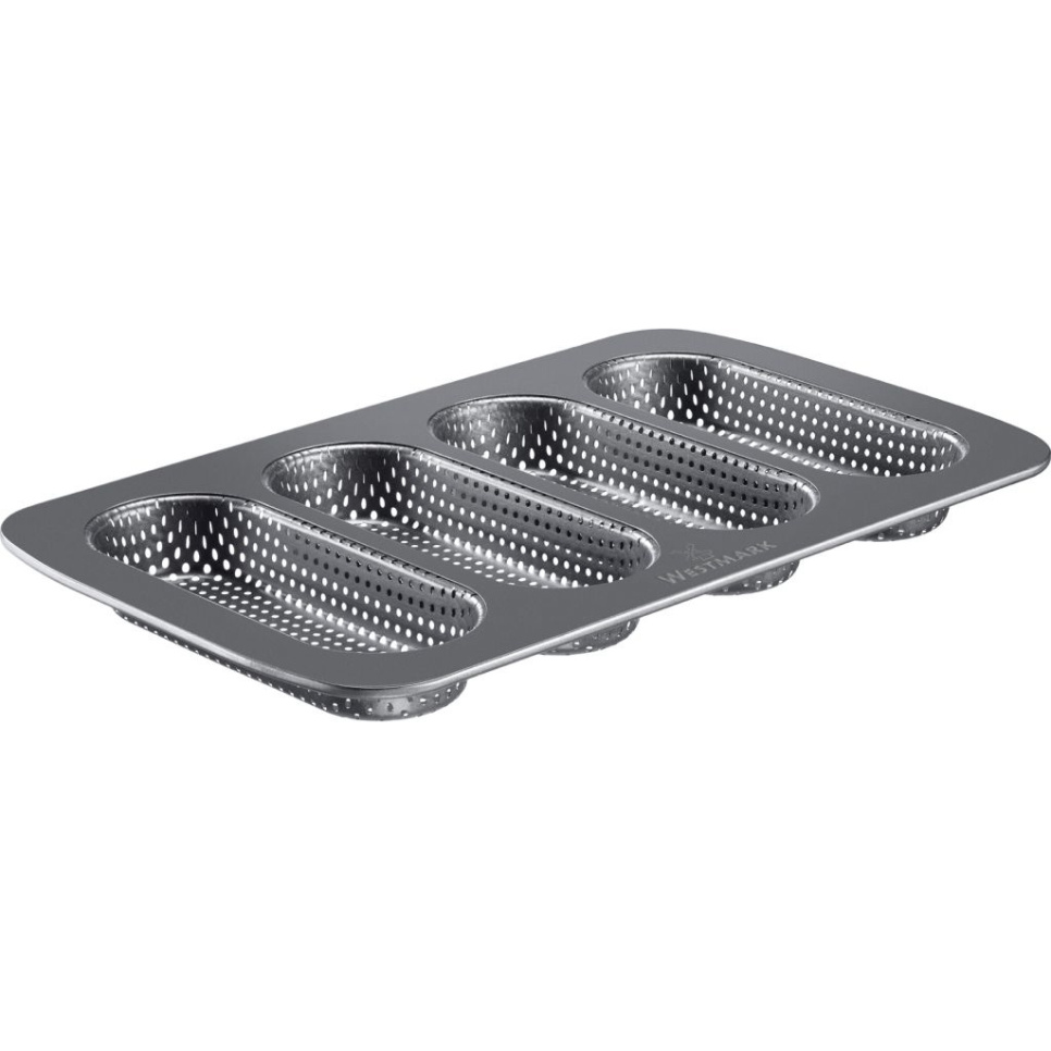 Moule à pain perforé pour mini-baguettes, antiadhésif - Westmark dans le groupe Pâtisserie / Moules / Moules à pain l\'adresse The Kitchen Lab (2190-32178)