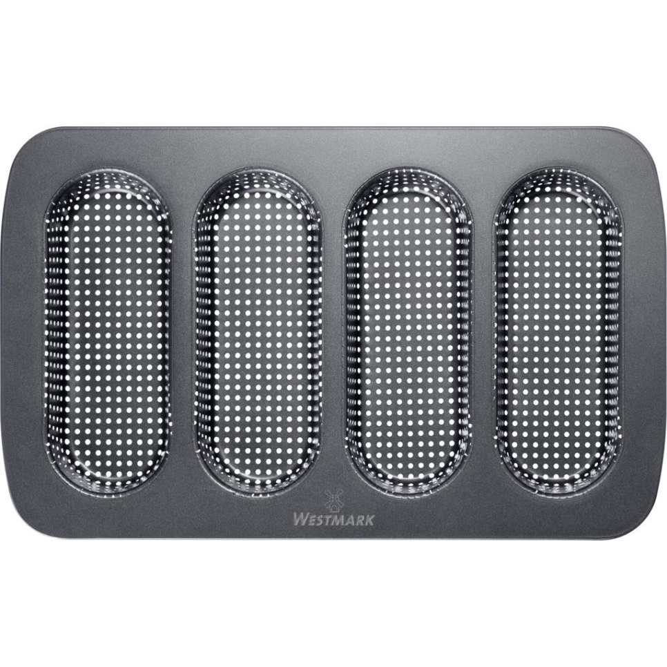 Moule à pain perforé pour mini-baguettes, antiadhésif - Westmark