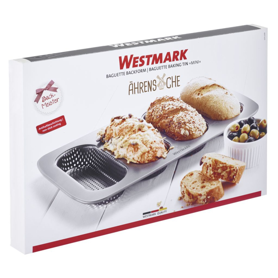 Moule à pain perforé pour mini-baguettes, antiadhésif - Westmark