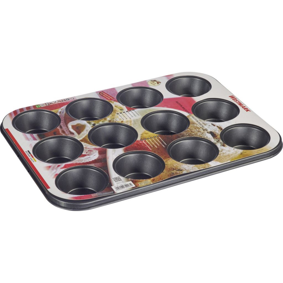 Moule à muffins pour douze muffins, antiadhésif - Westmark