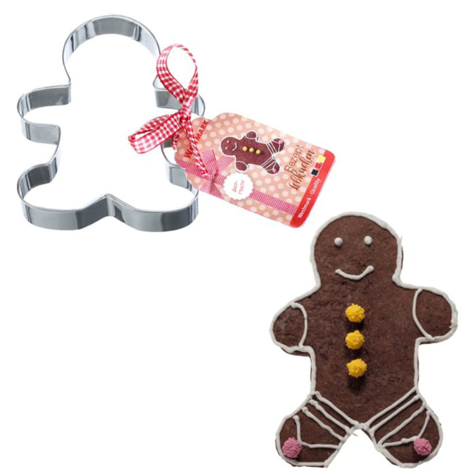 Moule à pain d\'épices, Bonhomme de pain d\'épices, 12 cm - Westmark