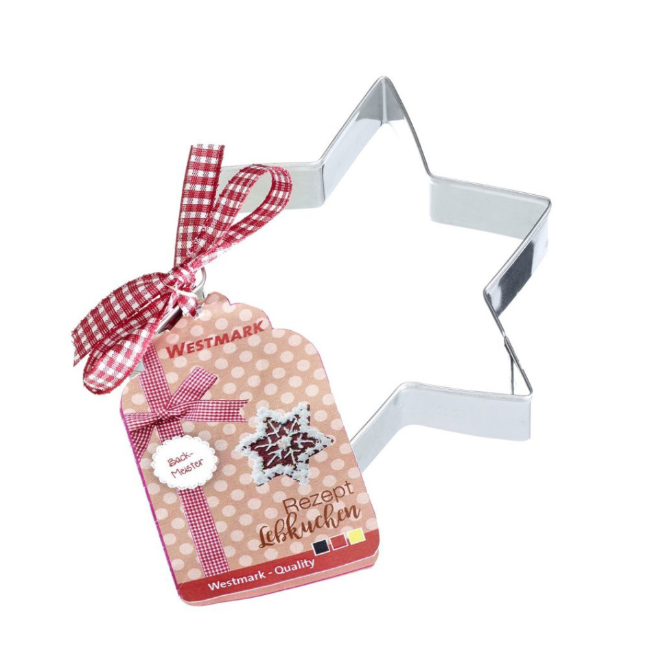 Moule à pain d\'épices, étoile, 12 cm - Westmark