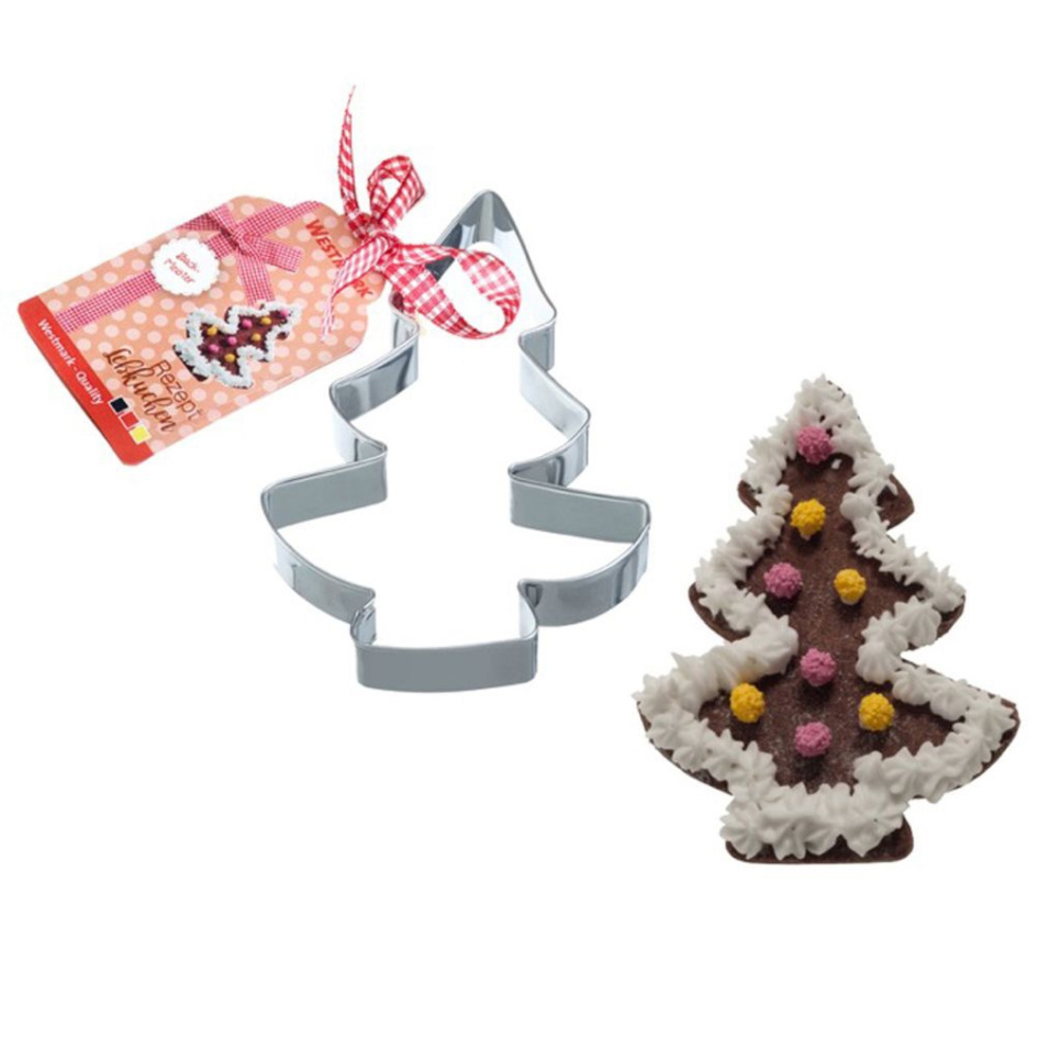 Moule à pain d\'épices, arbre de Noël, 12 cm - Westmark