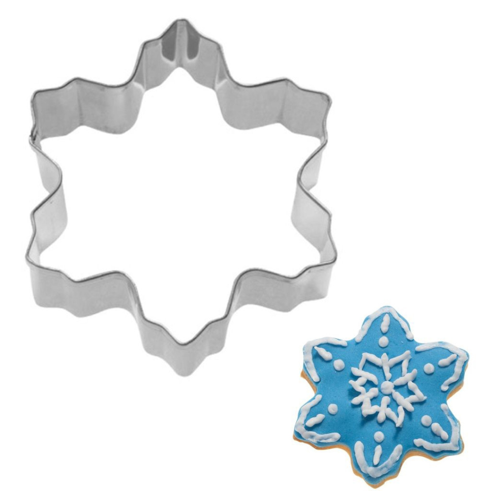 Moule à pain d\'épices, flocon de neige, 6 cm - Westmark