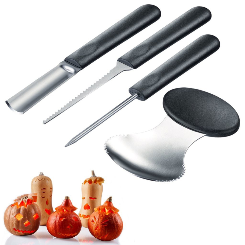 Outil de décoration de citrouille, 4 pièces - Westmark
