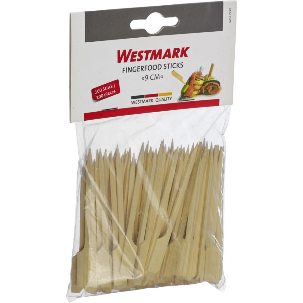 Cure-dents/brochettes de service, 9 cm, paquet de 100 - Westmark