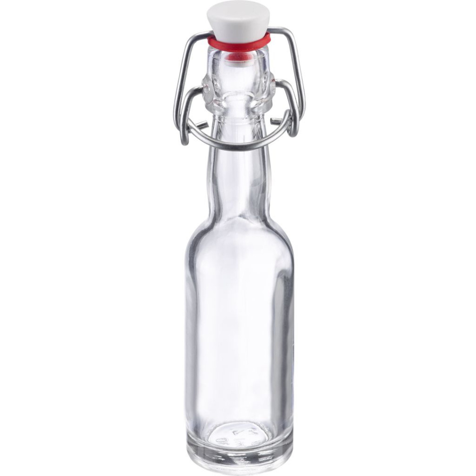 Bouteille en verre avec bouchon à bascule et coffret en bois, 40 ml, paquet de 24 - Westmark