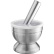 Mortier en acier inoxydable avec capuchon anti-éclaboussures, 10 cm - Westmark