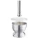 Mortier en acier inoxydable avec capuchon anti-éclaboussures, 10 cm - Westmark