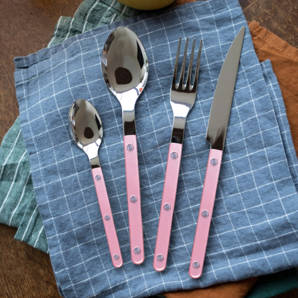 Set de couverts, 24 pièces, Bistrot Pearly, Soft pink - Sabre Paris