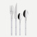 Set de couverts, 24 pièces, Bistrot Pearly, White - Sabre Paris
