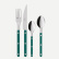 Set de couverts, 24 pièces, Bistrot, Aquamarine - Sabre Paris