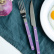 Set de couverts, 4 pièces, Bistrot Pearly, Lilac - Sabre Paris