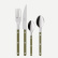 Set de couverts, 4 pièces, Bistrot Pearly, Olive - Sabre Paris