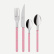 Set de couverts, 4 pièces, Bistrot Pearly, Soft pink - Sabre Paris
