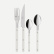 Set de couverts, 4 pièces, Bistrot, White - Sabre Paris