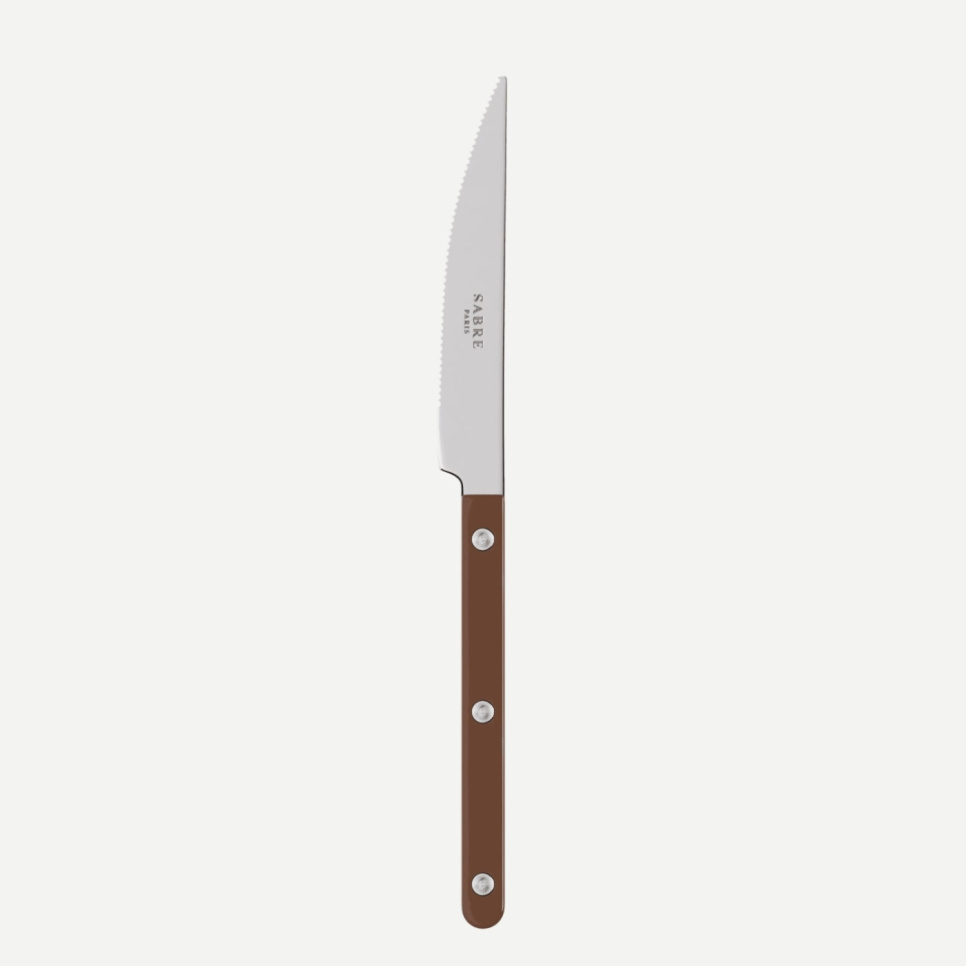 Couteau de table, Bistrot, Chocolate - Sabre Paris dans le groupe Arts de la table / Couverts / Couteaux l\'adresse The Kitchen Lab (2195-32453)