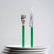 Couteau de table, Bistrot, Garden green - Sabre Paris