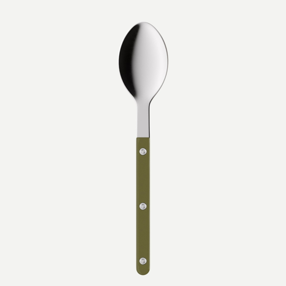Cuillère à soupe, Bistrot, Green fern - Sabre Paris dans le groupe Arts de la table / Couverts / Cuillères l\'adresse The Kitchen Lab (2195-32470)
