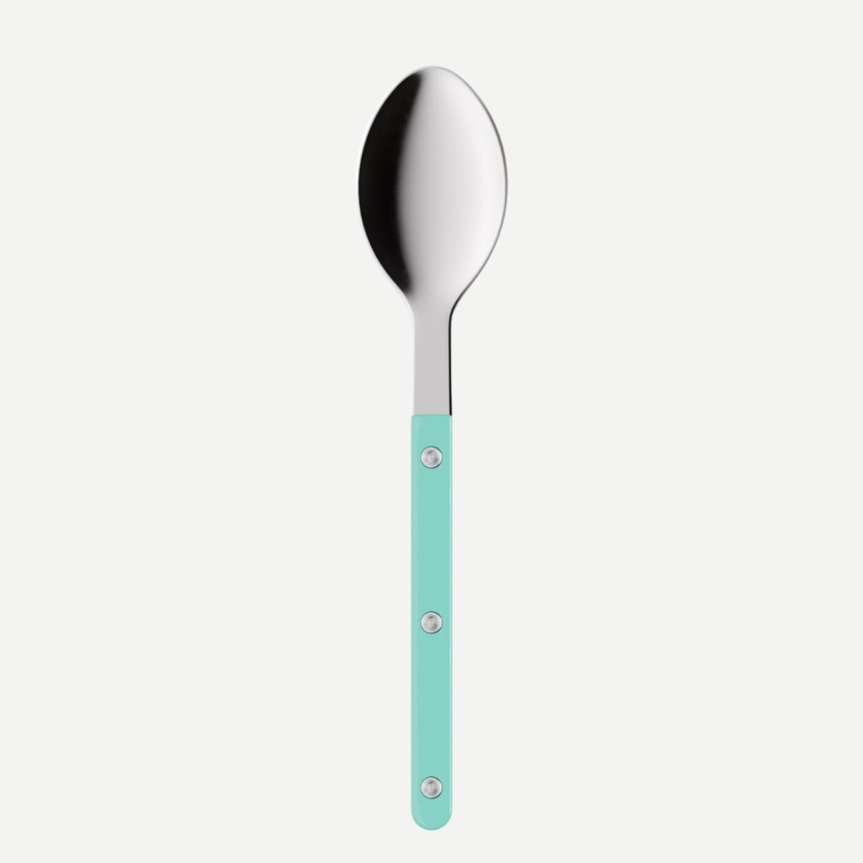 Cuillère à soupe, Bistrot, Turquoise - Sabre Paris dans le groupe Arts de la table / Couverts / Cuillères l\'adresse The Kitchen Lab (2195-32477)