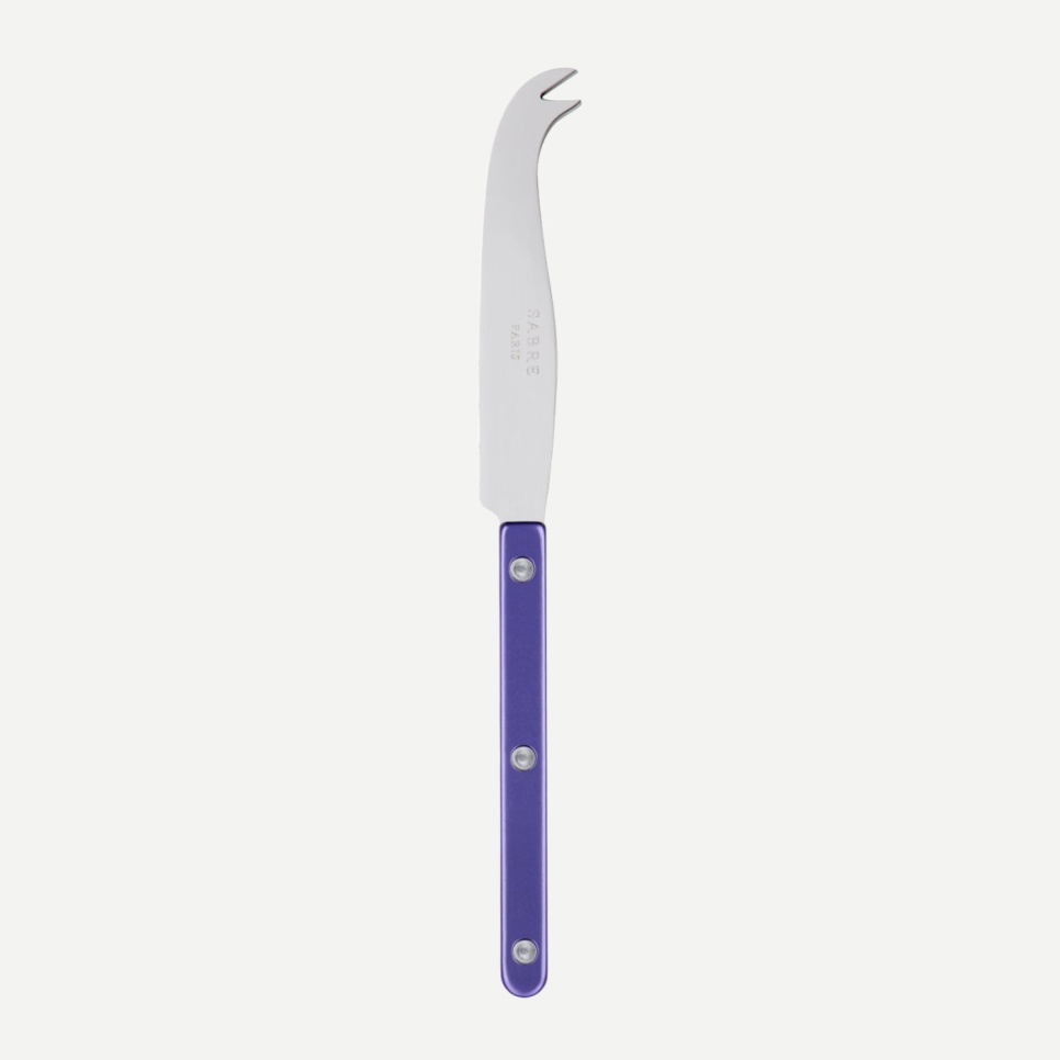 Couteau à fromage, Bistrot Pearly, Purple - Sabre Paris dans le groupe Cuisine / Couteaux de cuisine / Couteaux à fromage l\'adresse The Kitchen Lab (2195-32494)