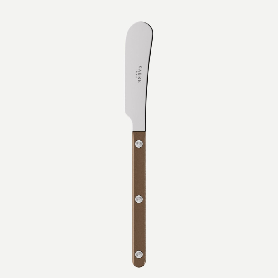Couteau à beurre, Bistrot Pearly, Brown - Sabre Paris dans le groupe Arts de la table / Couverts / Couteaux à beurre l\'adresse The Kitchen Lab (2195-32541)