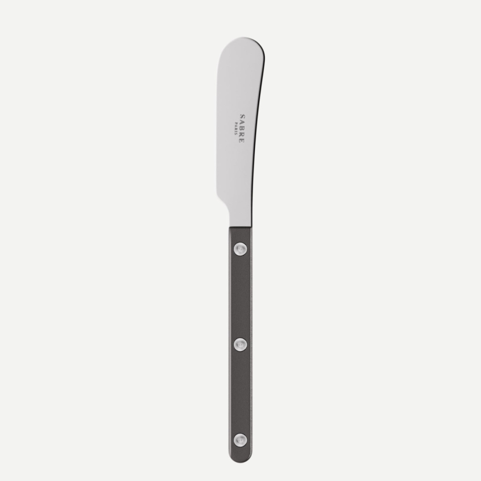 Couteau à beurre, Bistrot Pearly, Dark grey - Sabre Paris dans le groupe Arts de la table / Couverts / Couteaux à beurre l\'adresse The Kitchen Lab (2195-32544)