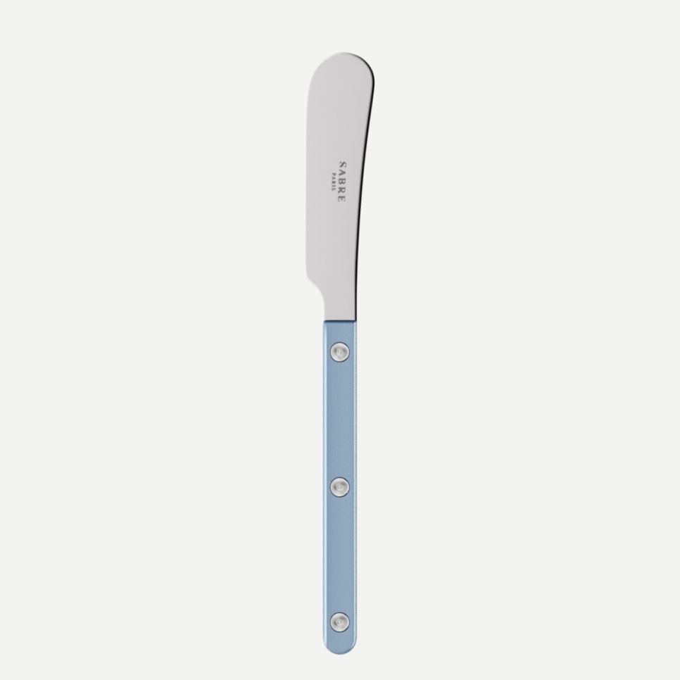 Couteau à beurre, Bistrot Pearly, Light blue - Sabre Paris dans le groupe Arts de la table / Couverts / Couteaux à beurre l\'adresse The Kitchen Lab (2195-32548)