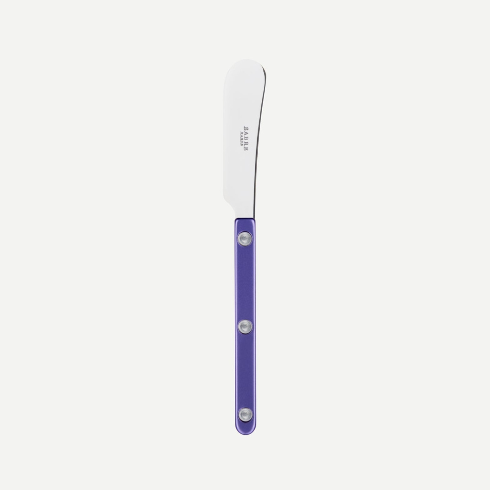 Couteau à beurre, Bistrot Pearly, Purple - Sabre Paris dans le groupe Arts de la table / Couverts / Couteaux à beurre l\'adresse The Kitchen Lab (2195-32555)