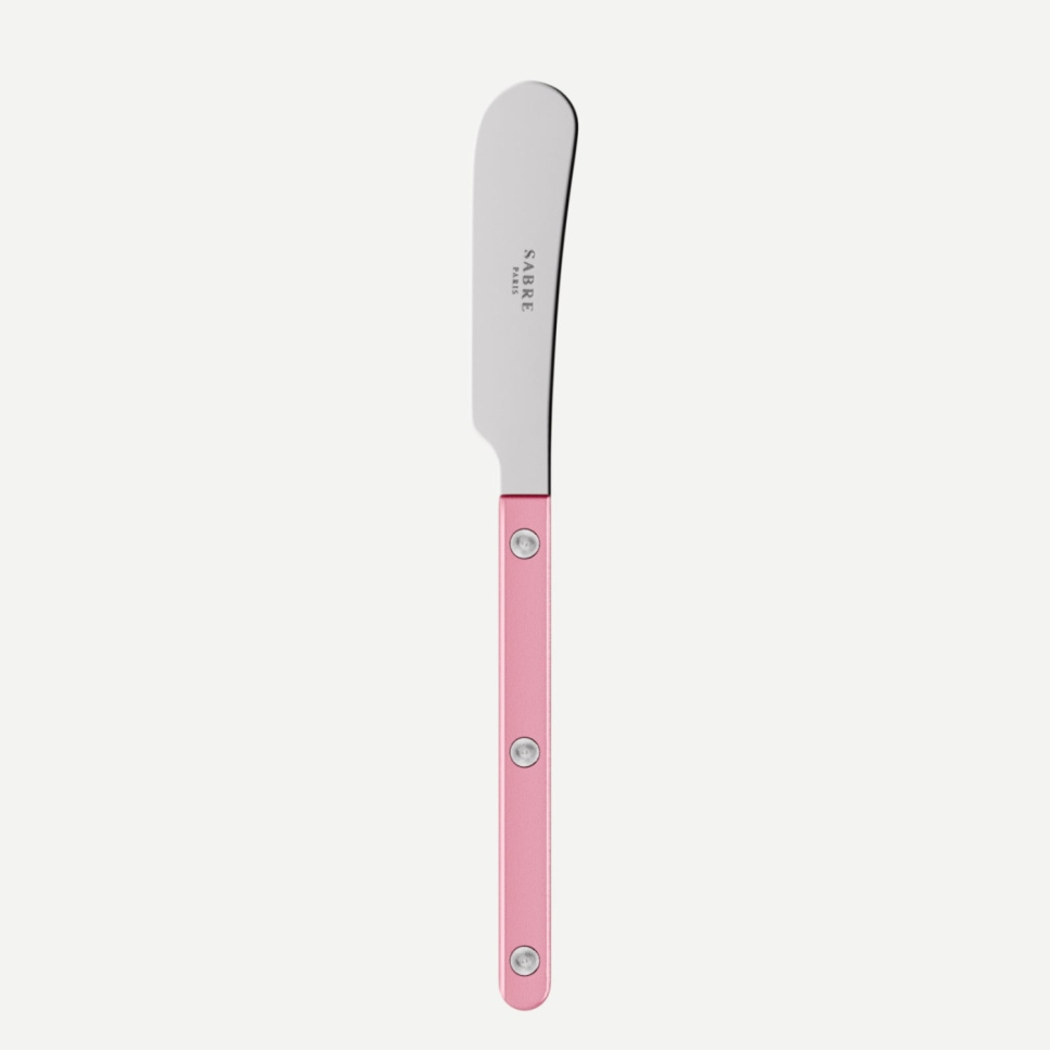 Couteau à beurre, Bistrot Pearly, Soft pink - Sabre Paris dans le groupe Arts de la table / Couverts / Couteaux à beurre l\'adresse The Kitchen Lab (2195-32557)