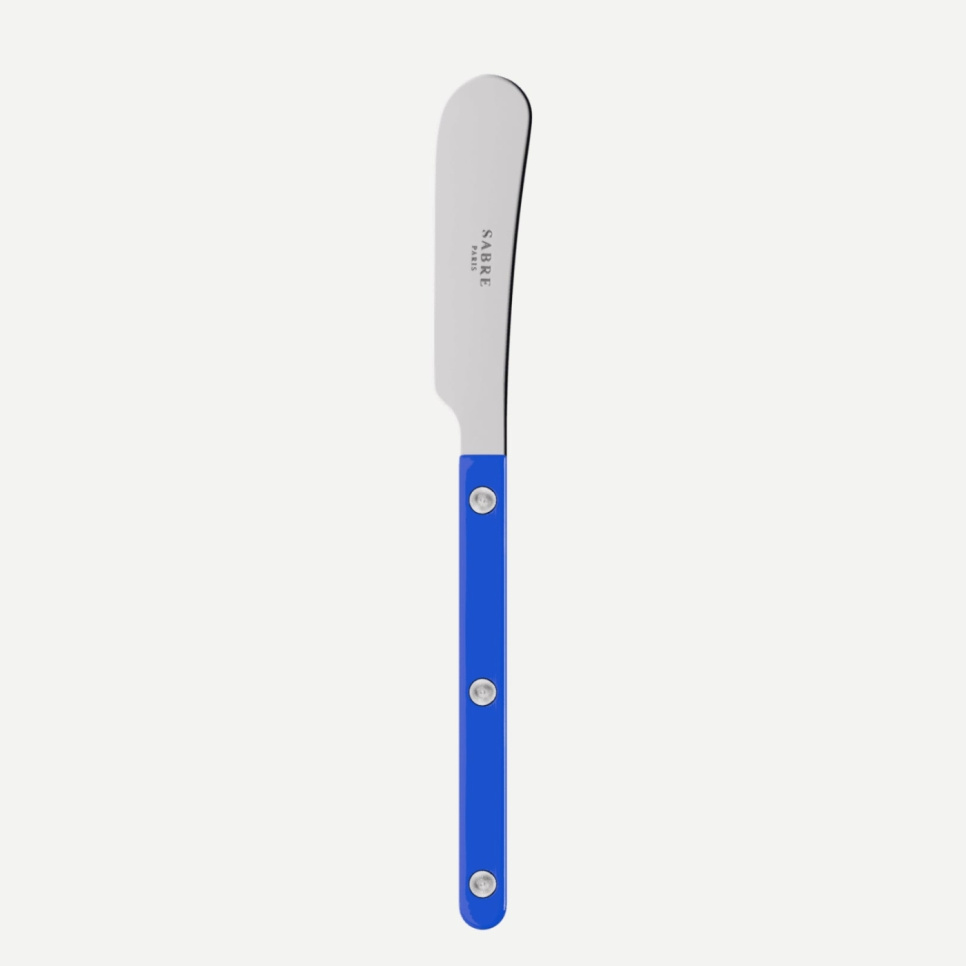 Couteau à beurre, Bistrot, Lapis blue - Sabre Paris dans le groupe Arts de la table / Couverts / Couteaux à beurre l\'adresse The Kitchen Lab (2195-32568)