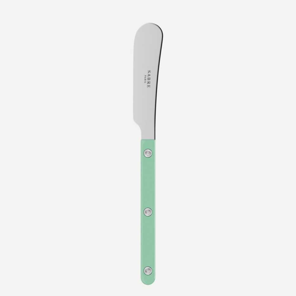 Couteau à beurre, Bistrot, Pastel green - Sabre Paris dans le groupe Arts de la table / Couverts / Couteaux à beurre l\'adresse The Kitchen Lab (2195-32570)