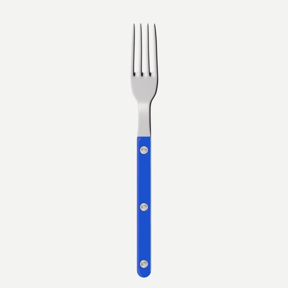 Fourchette à gâteau, Bistrot, Lapis blue - Sabre Paris dans le groupe Arts de la table / Couverts / Fourchettes l\'adresse The Kitchen Lab (2195-32626)