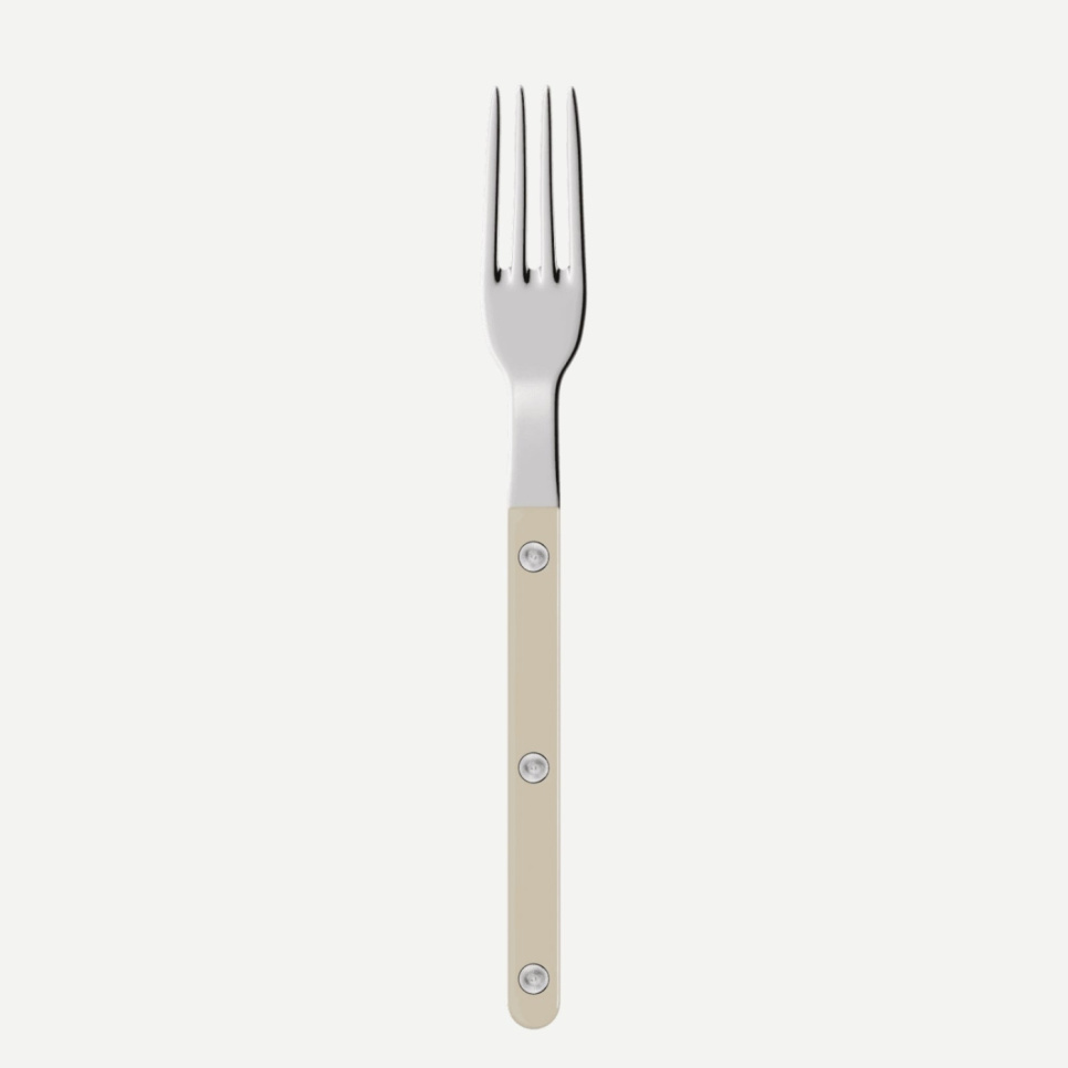 Fourchette à gâteau, Bistrot, Light kaki - Sabre Paris dans le groupe Arts de la table / Couverts / Fourchettes l\'adresse The Kitchen Lab (2195-32627)