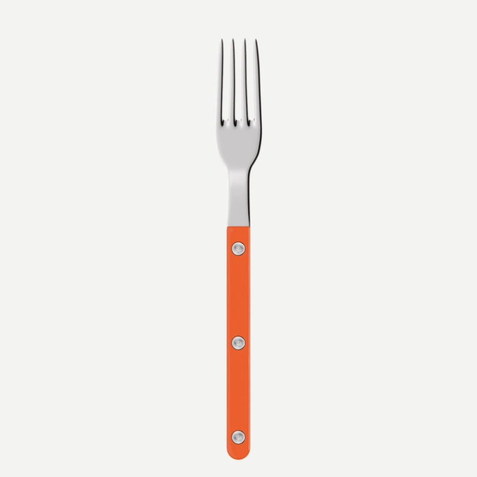 Fourchette à gâteau, Bistrot, Orange - Sabre Paris dans le groupe Arts de la table / Couverts / Fourchettes l\'adresse The Kitchen Lab (2195-32632)