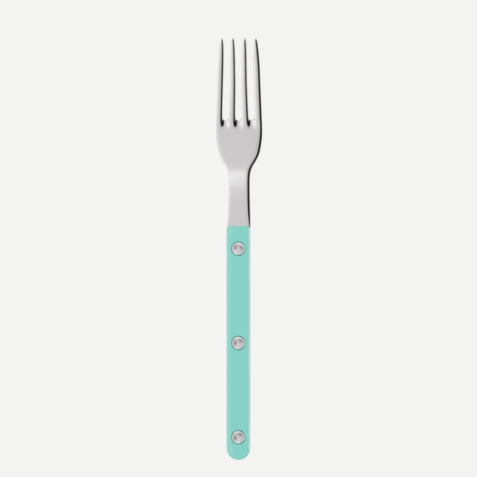Fourchette à gâteau, Bistrot, Turquoise - Sabre Paris dans le groupe Arts de la table / Couverts / Fourchettes l\'adresse The Kitchen Lab (2195-32638)
