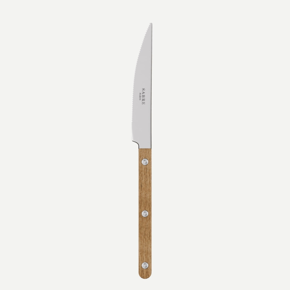 Couteau de table, Bistrot Teak - Sabre Paris dans le groupe Arts de la table / Couverts / Couteaux l\'adresse The Kitchen Lab (2195-33261)