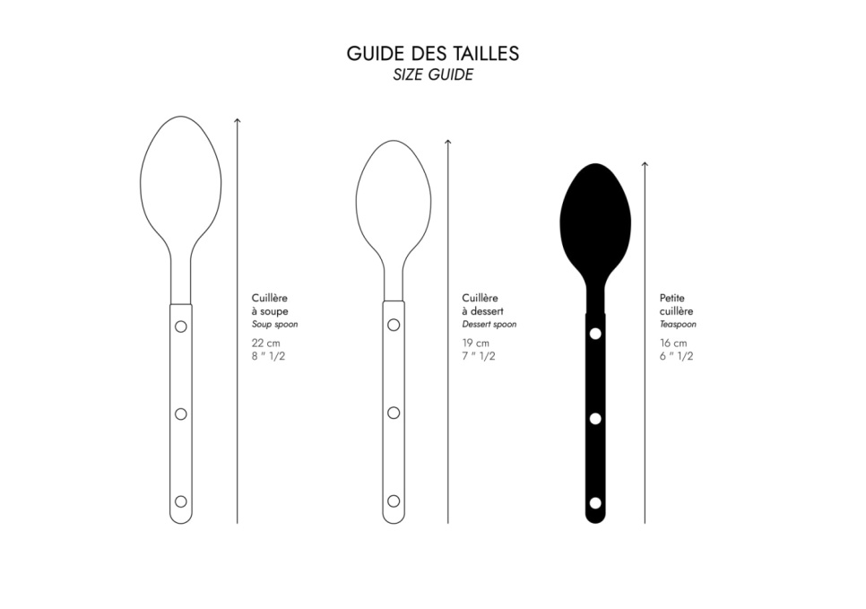 Cuillère à thé, Bistrot Teak - Sabre Paris
